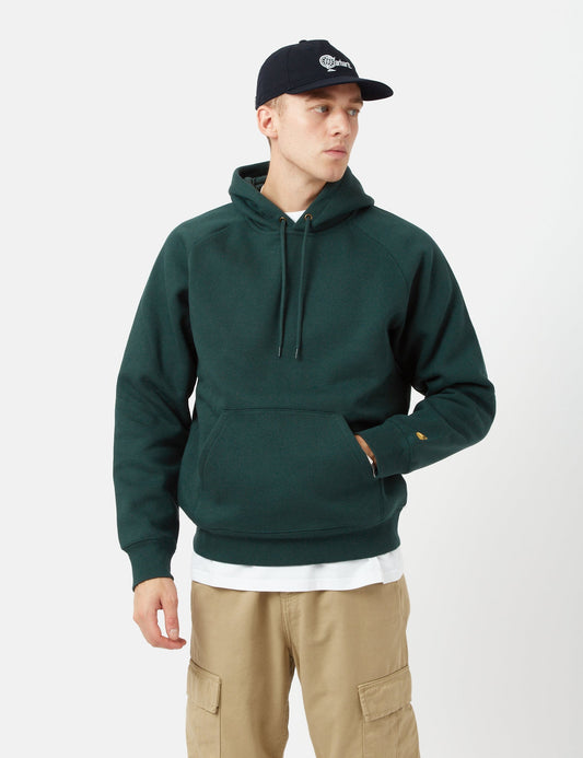 Chase Hooded Sweatshirt - Juniper Green